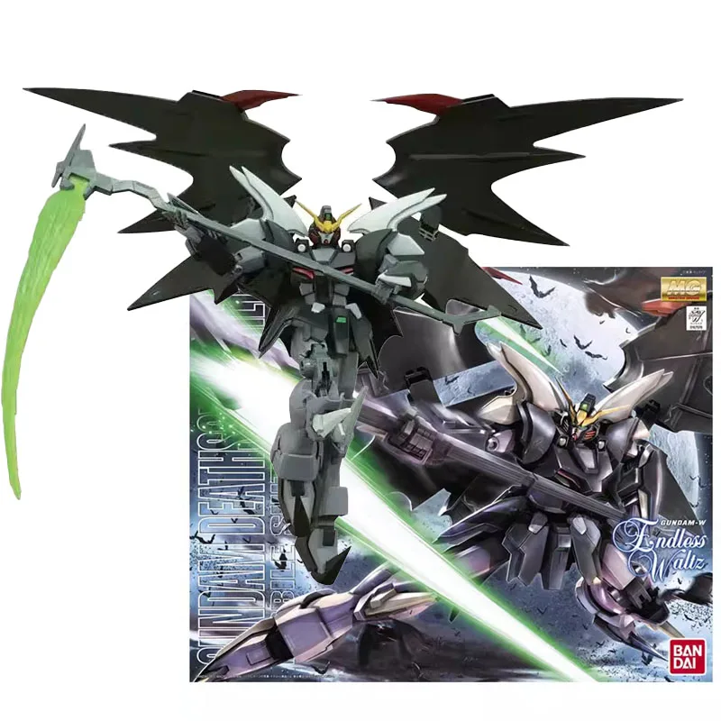 Bandai MG 1/100 Gundam Deathscythe Hell Ver Ew Assembly Model Movable Joints High Quality Collectible Toys Models Gift