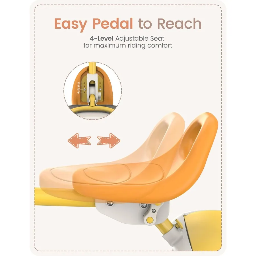 カラフルな照明付き幼児用三輪車（18ヶ月～5歳向け）、ベル付き幼児用自転車、子供用三輪車、2～5歳のお子様へのプレゼント