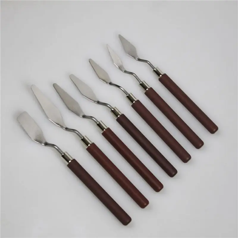 ABRI-21 Pcs Oil Painting Knife Set Oil Painting Shovel Oil Painting Palette Knife Oil Acrylic Painting Tools For Color Mixing