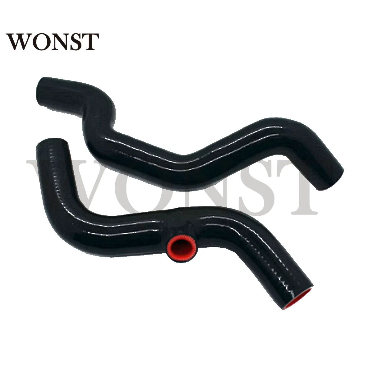 For Honda Acura K Swap K20 K24 Driver Side Rad Silicone Radiator Hose Tube Kit
