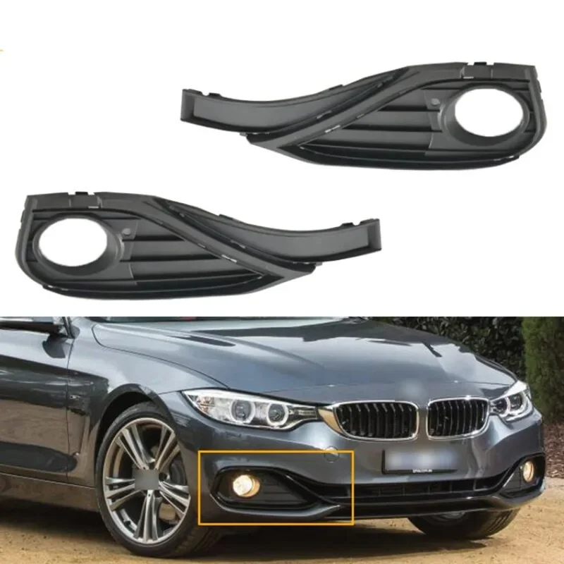

Fog Light Grille Left/ Right Closed Grid Luxury Line for BMW F32 F33 F36 420i 428i 430i 435i 2013-2017