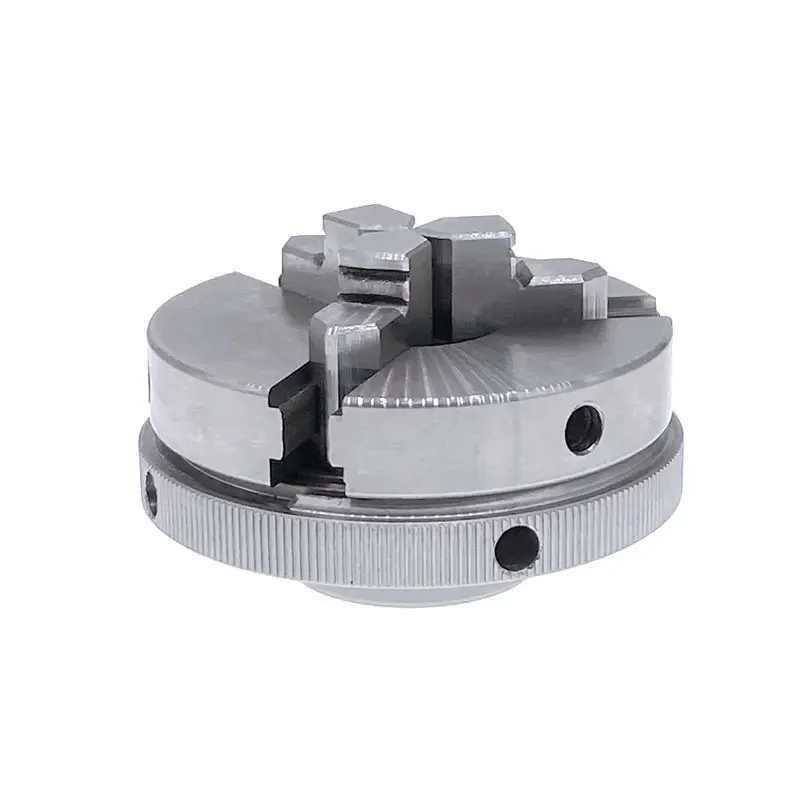 65mm M14 thread machine tool CNC accessories self centering three jaw manual lathe chuck