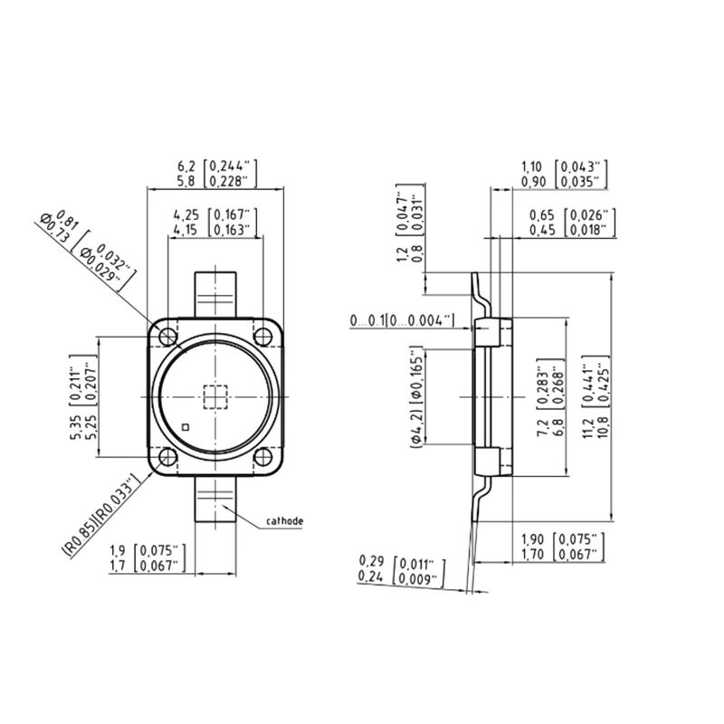 10pcs OSRAM LCY W5SM LCYW5SM 7060 golden yellow 3W high power automotive turn signal LED lamp beads