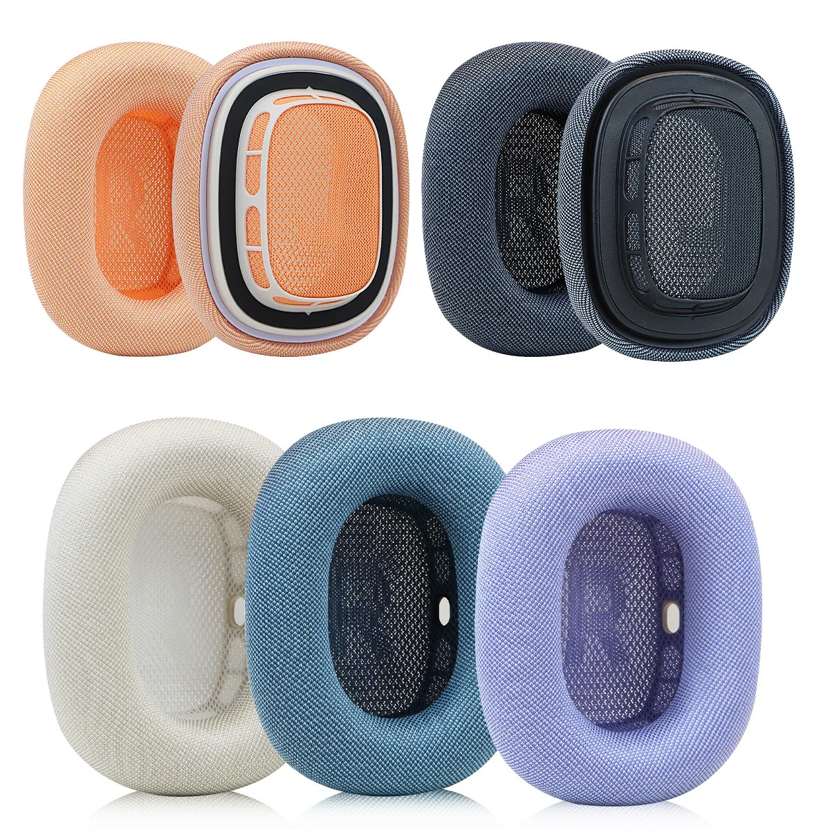 

Амбушюры, сменные сетчатые тканевые подушечки с сильным магнитом для новых наушников-вкладышей AirPods Max 2024, версия Appl 2,0