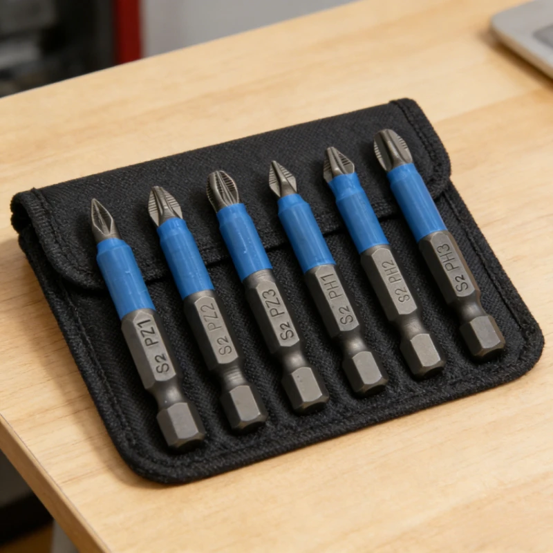 Anti Slip Screwdriver Hexagonal Handle Anti Skid Electric Screwdriver Woodworking Cross Screwdriver Tool PH1 PH2 PH3 PZ1 PZ2 PZ3