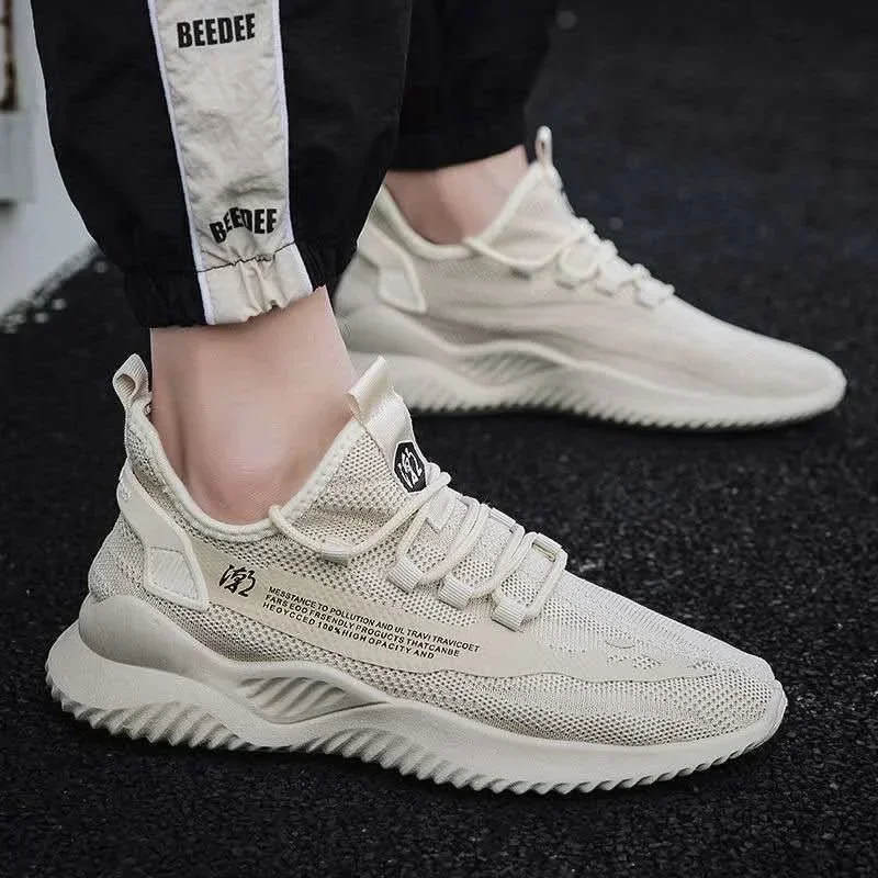 2022 New Style Breathable Korean Version Casual Sneakers for Men, Trendy Mesh Sports Shoes Male