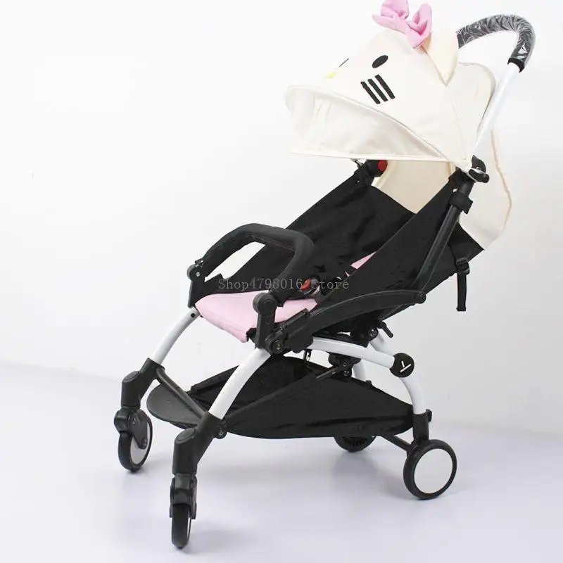 Stroller Handle Bumper Bar Armrest Safety Bar Stroller Accessory Safety Bar