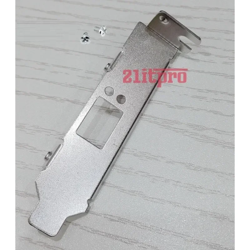 

IO I/O Shield Bracket Baffle For Mellanox MNPA19-XTR 10G SFP Fiber Optic Network Card 671798-001 Half Height Bezel Blank