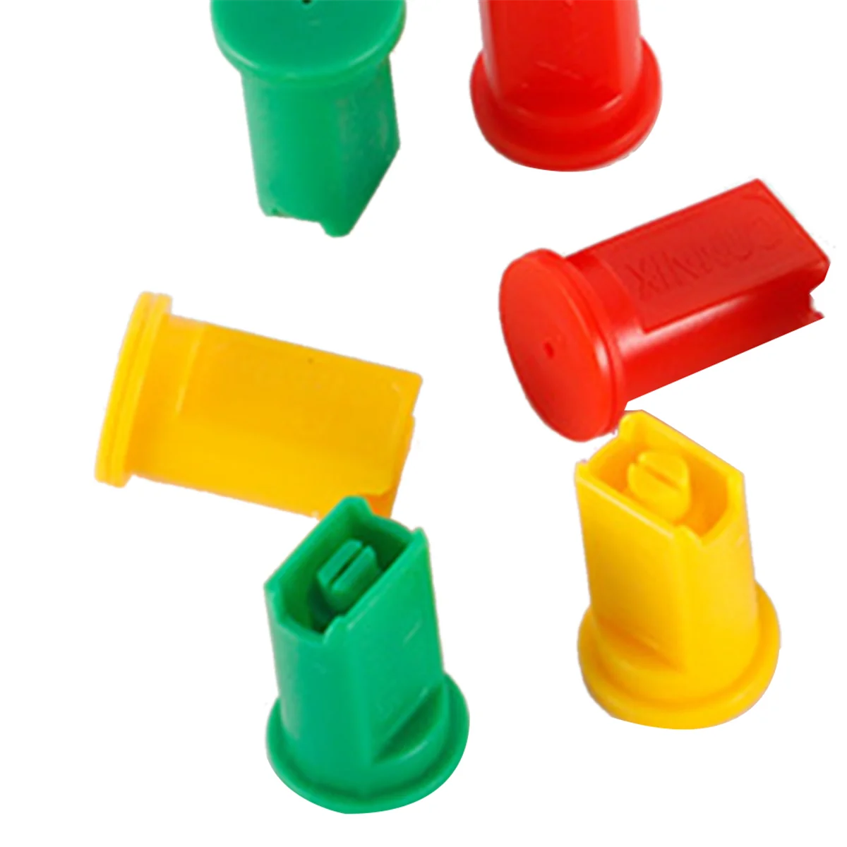 Nuovo 20PCS RC Protezione delle piante agricole UAV Ugelli di spruzzo a ventola piatta antivento antivento ad alta pressione Verde