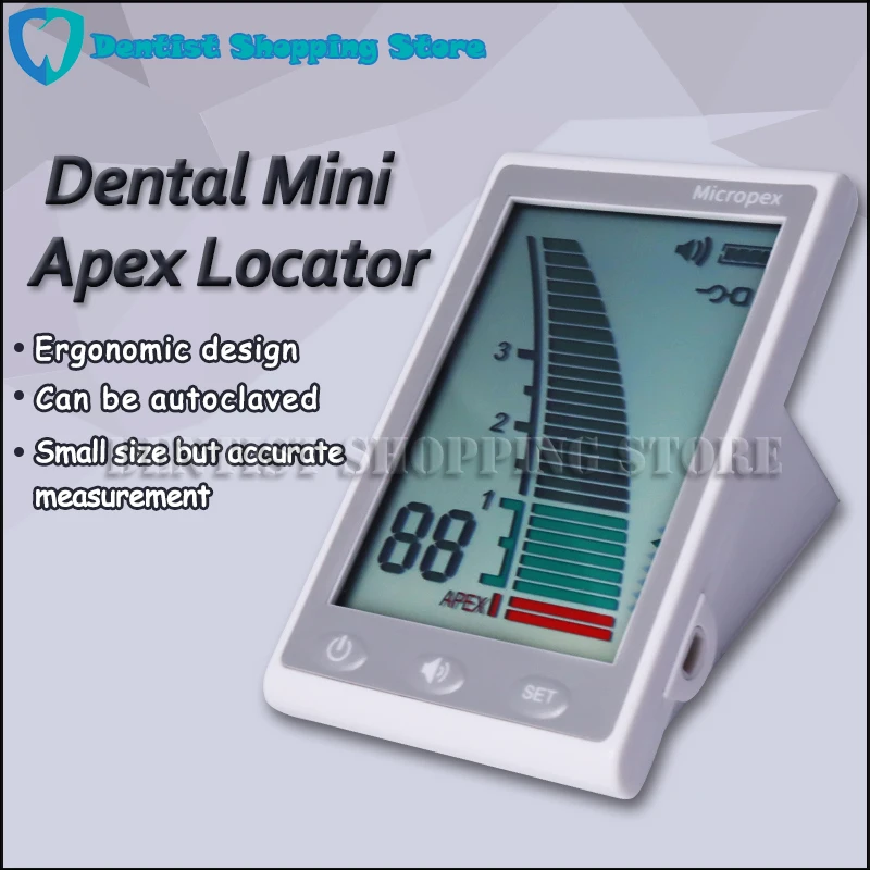 Localisateur d\'apex de canal radiculaire endodontique, dispositif de mesure de dentiste, équipement médical dentaire portable, thérapie buccale