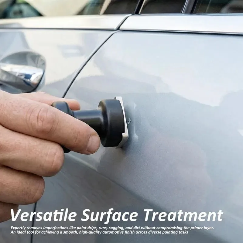 Tungsten Carbide Car Paint Denibbing Tool Scraper Automotive Paint Run Remover Sag Defect Shaver Block Body Shop Repair Tools