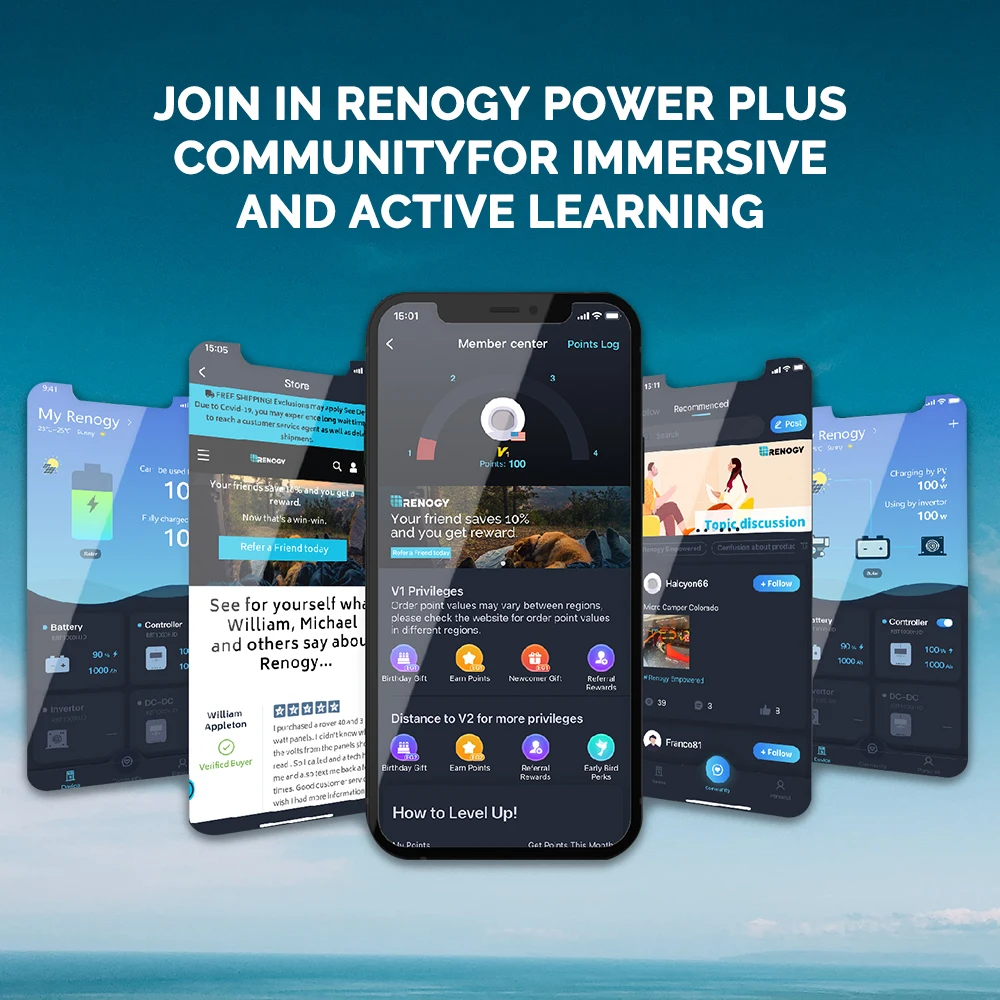 Imagem -05 - Renogy Bluetooth Bt2 Module Porta de Comunicação sem Fio Insight em Tempo Real Controle Preciso Rs485 Rj45