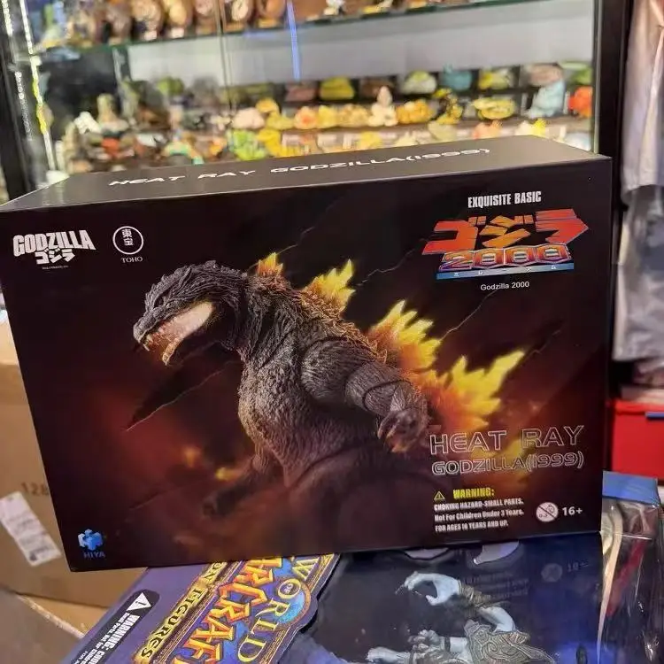 

In Stock HIYA GODZILLA 1999 HEAT RAY EXQUISITE BASIC Movable Model Toys GODZILLA 2000