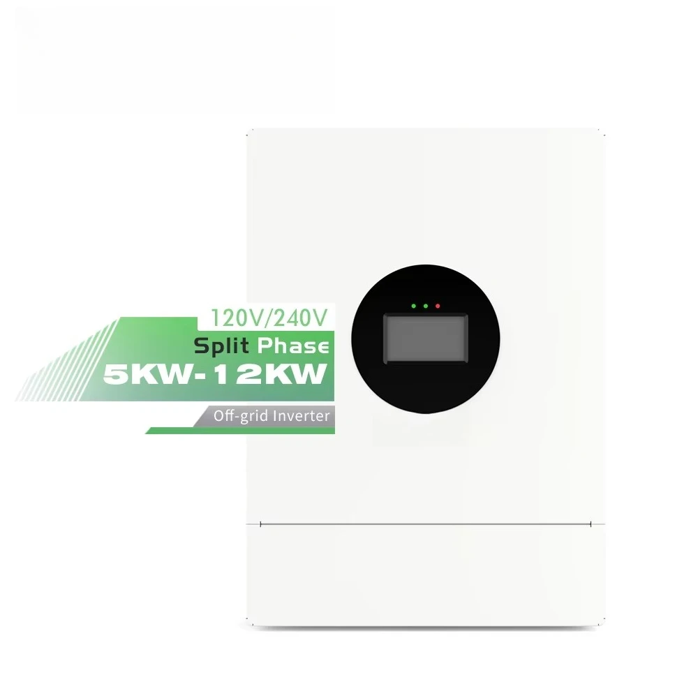 Solar Inverter 8000w 10000w 12000w Off-Grid Solar Inverter 120v/240v  2 for Home Use