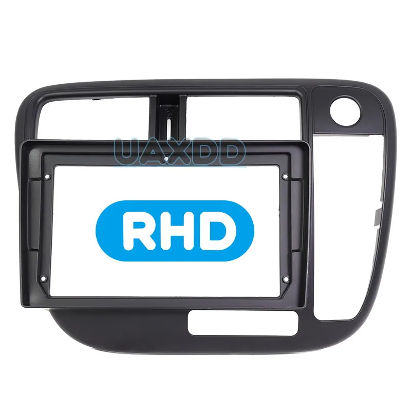 For 1998-2000 Honda Civic 9inch player Radio multimedia Android stereo Harness screens dashboard navigation cable adapter frame