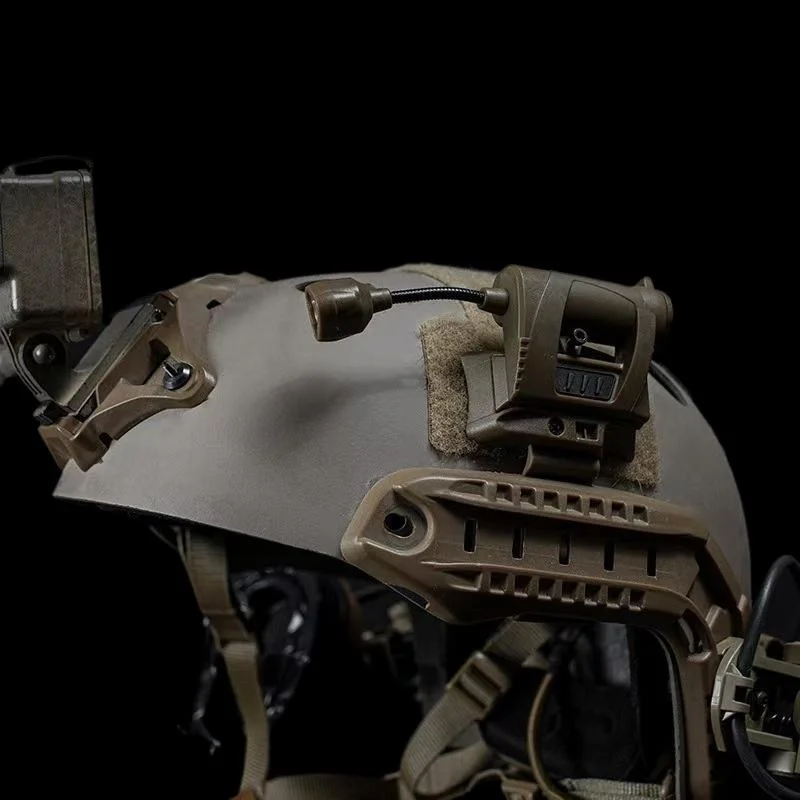 

Versatile 3-Modes LED Flashlight: Tactical Helmet Light Designed for Outdoor, Night Hunting, Military, Bicycling, and Fishing