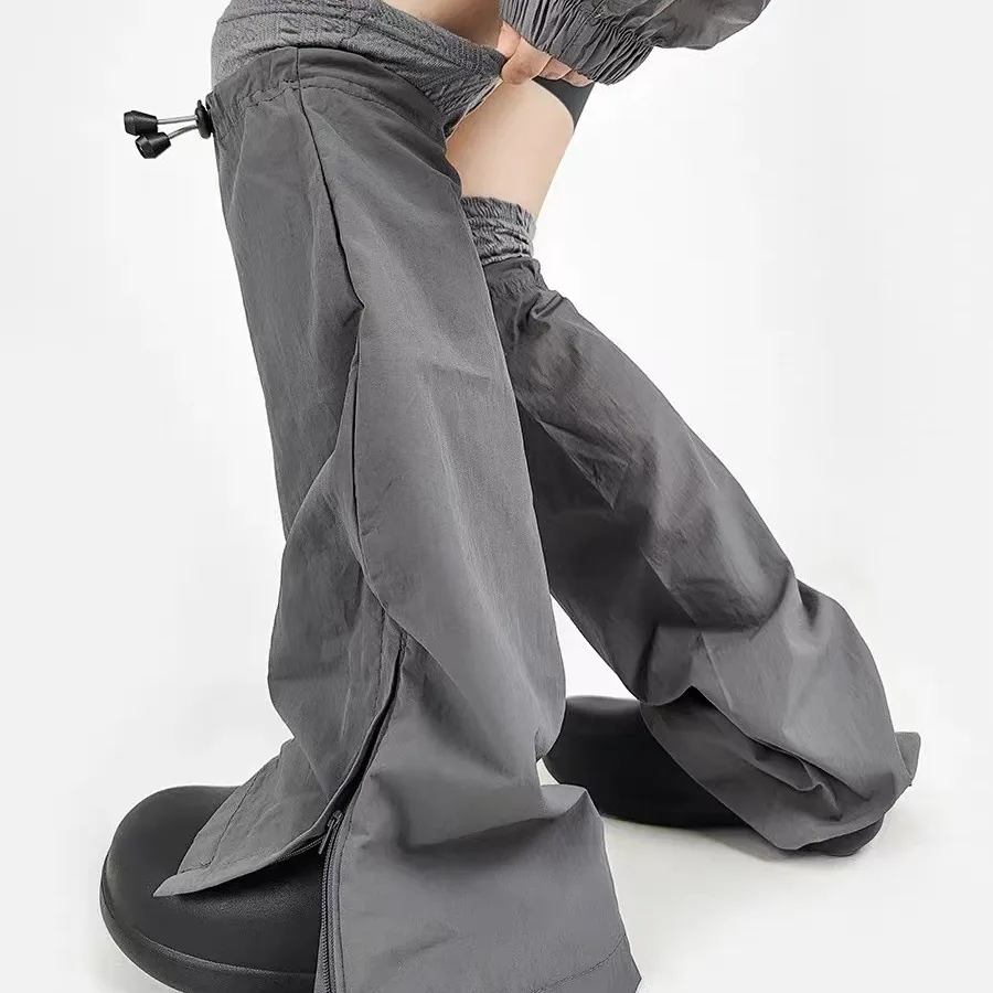 Anime Cosplay Grigio Coulisse Scaldamuscoli da donna Cyberpunk Y2k Ragazza Coprigambe Polsini per stivali Calzini Maniche Ghetta per polpacci Moto