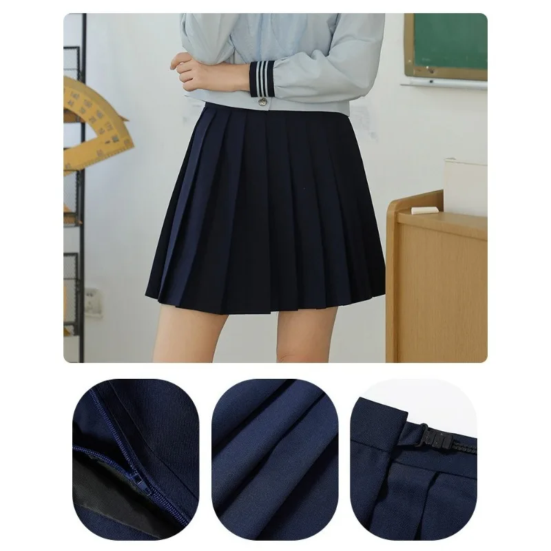 Jk uniforme gravata de marinheiro cor sólida gola destacável japão jk seifuku cosplay pré-amarrado gravata de marinheiro estudante jk terno pescoço