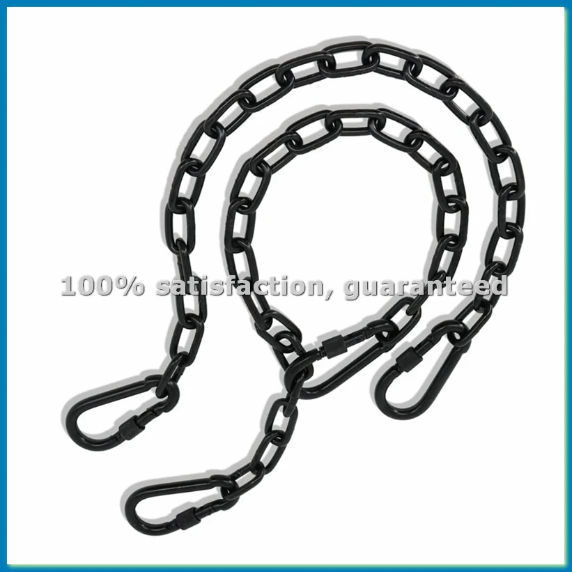 2パック-ヘビーデューティー-ハンギングチェア-ハンモック-スイング-ハンギングチェア-サンドバッグ-サンドバッグ-屋内-屋外-ヨガ-ジム用金具-ブラック-abrm