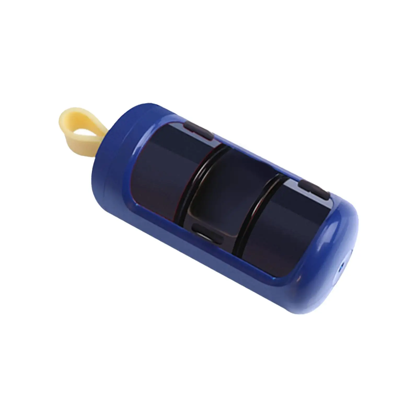 Pocket Size Pill Dispenser Storage Case Small Pill Box for Home Office Vacation