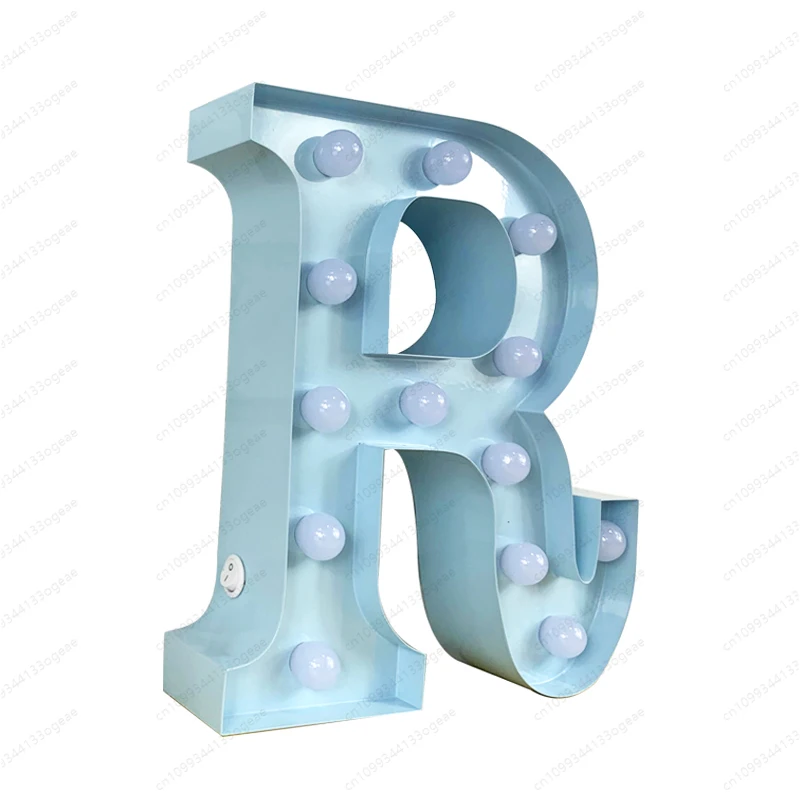 

Customized Ins English Alphabet Lamps, Marriage Proposal, Birthday Arrangement, Christmas Lamp Logo Iron, Letters Optional