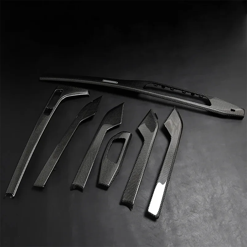 Center Control Panel B9 B9PA A4 A5 S4 S5 2017-2024 Upgrade-Piece Carbon Fiber Interior