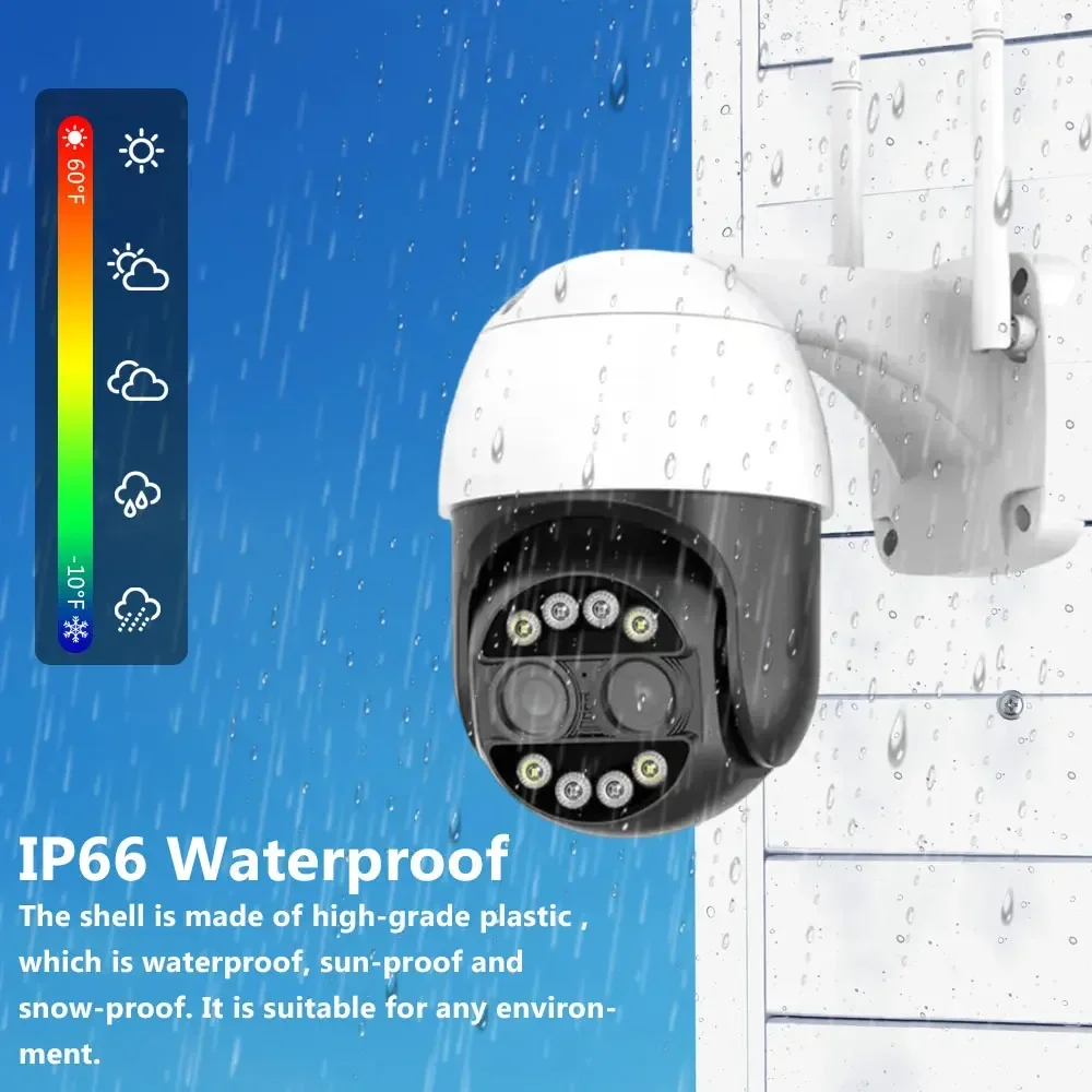 POE NVR Kit Security Waterproof Outdoor Color Night Vision Video Surveillance 8MP Outdoor IP 8X Camera CCTV P2P Surveillance Set