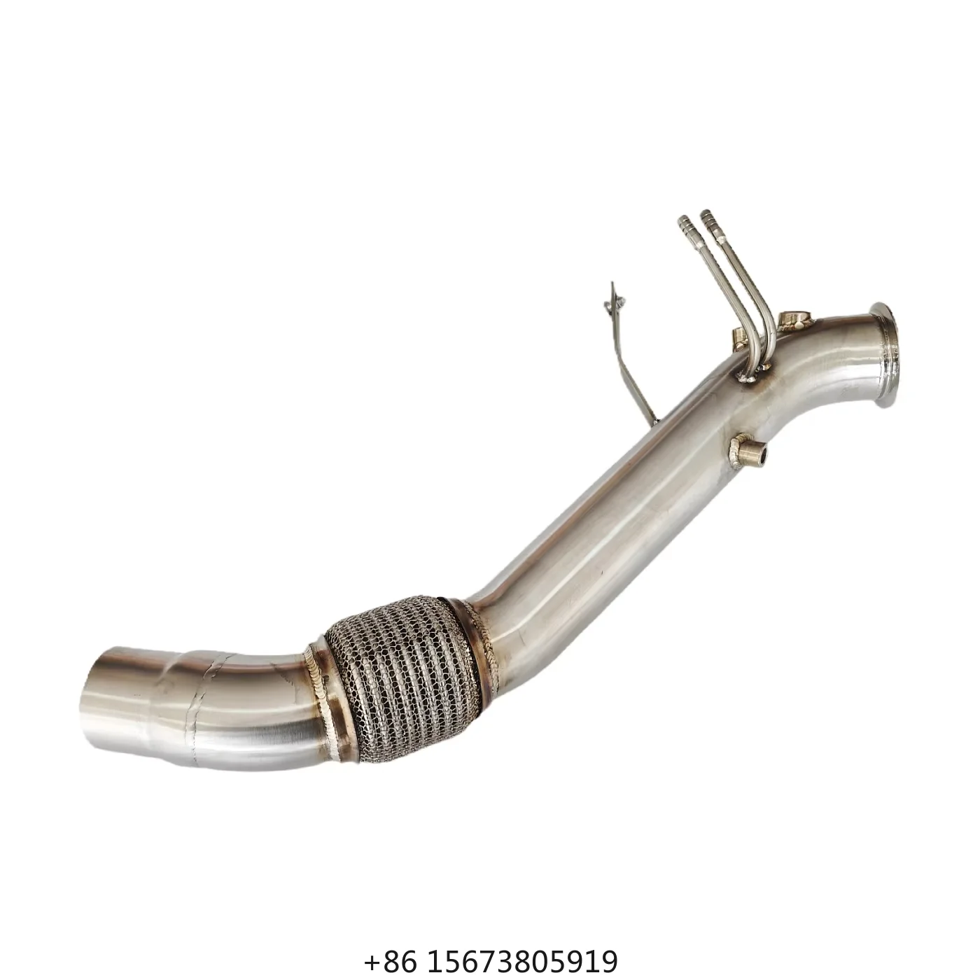 

G20 318D 320D B47 Stainless Steel Downpipe Model Fit Stainless Steel Anti-Rust Direct Replacement Improves Flow Reduces Backpre