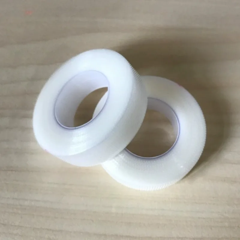 

1 Roll PEPressure Sensitive Adhesive Tape Breathable Easy To Tear Plaster Skin Wound Dressing Tape Patch Adhesive Bandages