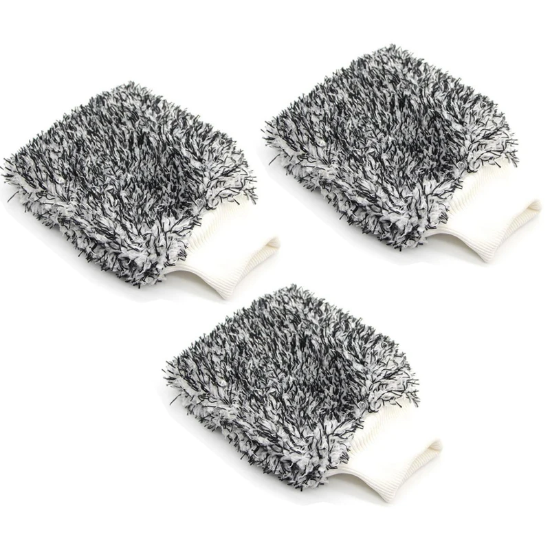 Autopoetshandschoenen Zachte microvezel wassen Hoge dichtheid Krasvrije handschoenen Autowasstraat Auto-accessoires accesorios para nto
