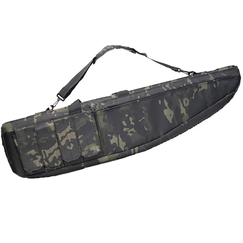 Estojo tático à prova d'água para rifle de airsoft, equipamento militar, bolsa de proteção para paintball, caça, atirador, arma longa, 70cm/98cm/118cm
