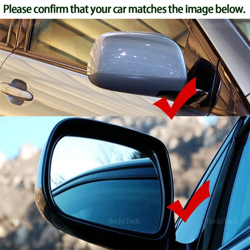 For Lexus RX300 RX330 RX350 RX400H 2003-08 for Toyota Hilux Vigo 2005-15 Side Mirror Lens Door Wing Mirrors Glass with Heating