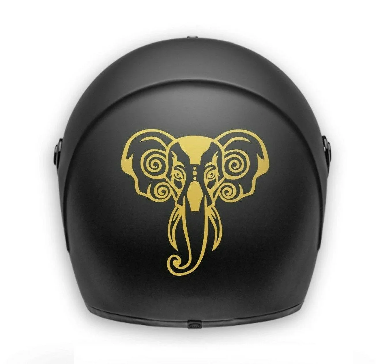 

For motorcycle helmet stickers / decal removable meditation elephant