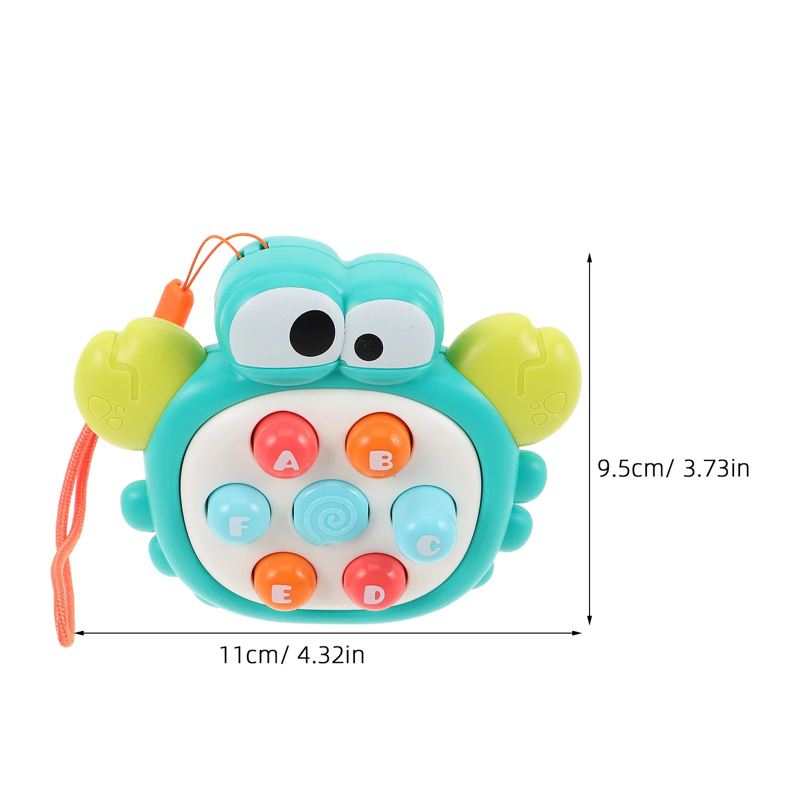 เกมกระดานตัวอักษรภาษาอังกฤษขนาดเล็กแบบพกพาสำหรับเด็ก เกมกดปุ่มสีสันสดใส เสริมพัฒนาการเรียนรู้ เหมาะสำหรับการเดินทางและงานปาร์ตี้