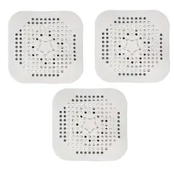 3PCS Drain Hair Catcher Filter Sink Anti-blocking Strainer Bathtub Shower Floor Silicone Stopper Cover Kitchen Bathroom Accessor