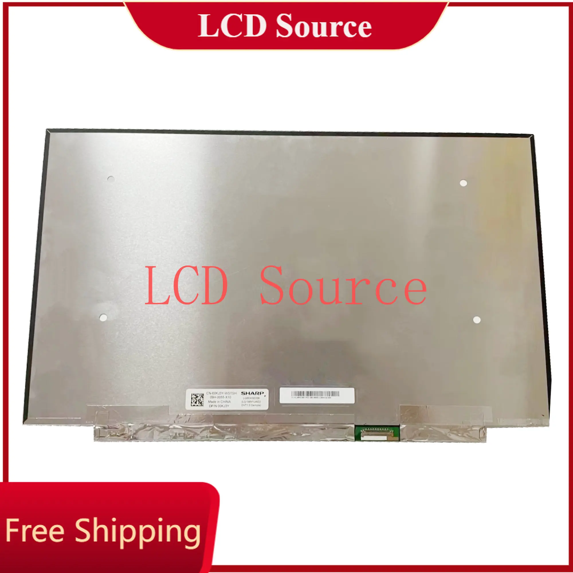 LQ156M1JW22 IPS Panel LED Display DP/N 00KJ3Y 1920*1080 40PINS EDP 15.6