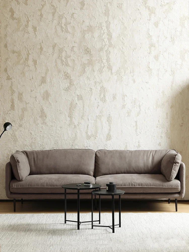 The original fabric is simple and three prevention technology, and the cat scratch retro sofa is protected by the fabric