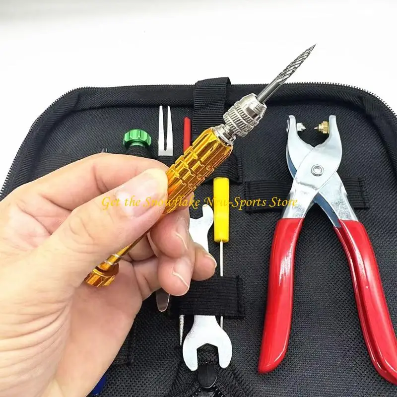 

E56D Essential Набор инструментов для замены втулки ракетки для бадминтона, полная установка