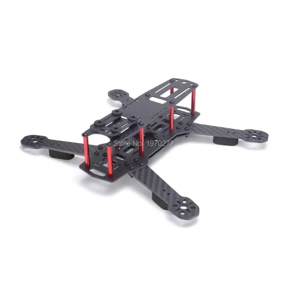 QAV250 250mm Carbon Fiber Quadcopter Frame Kit 2204 2300kv Motor Simonk 12A ESC F4 V3S Flight Controller / Flysky FS-i6X