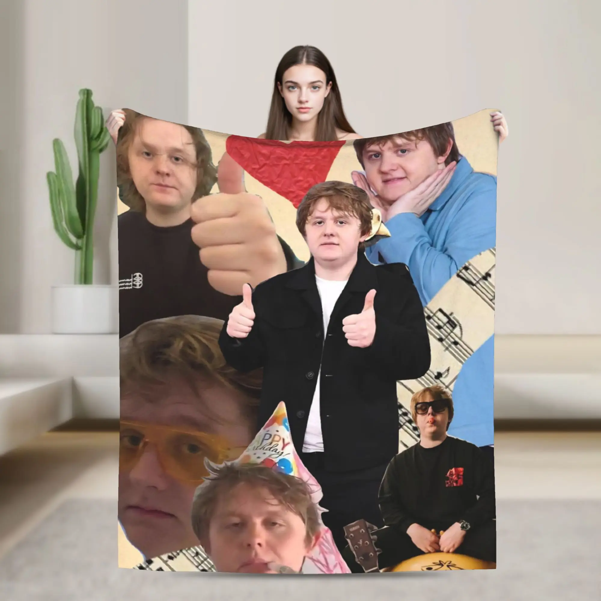 Lewis Capaldi Tour 2026 Blanket Super Soft Warm  Throw Blankets for Sofa 50x60 Inch Multiple Sizes Bedding Throws