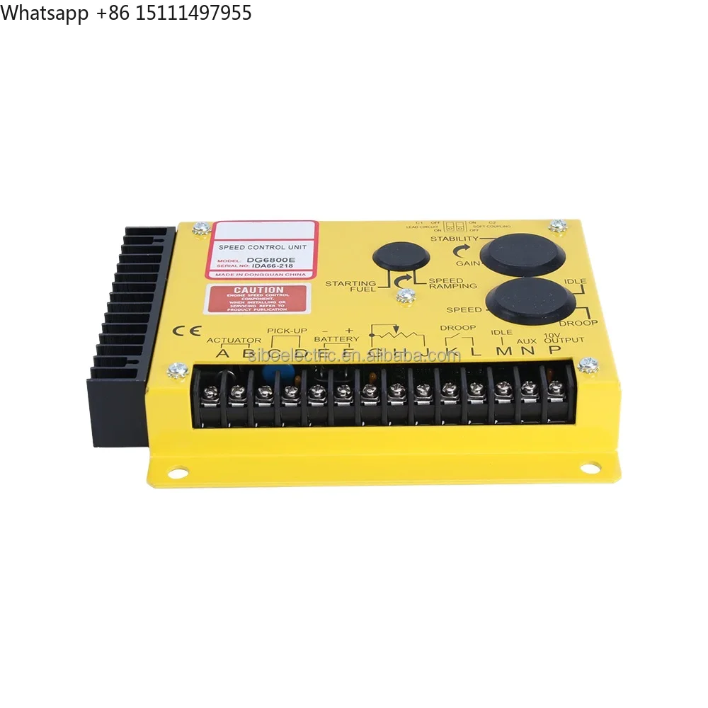 Speed Control Unit DG6800E Electronics Speed Governor Controller DG6800E Control Board Replace ESD5330 Marine  Spare Parts