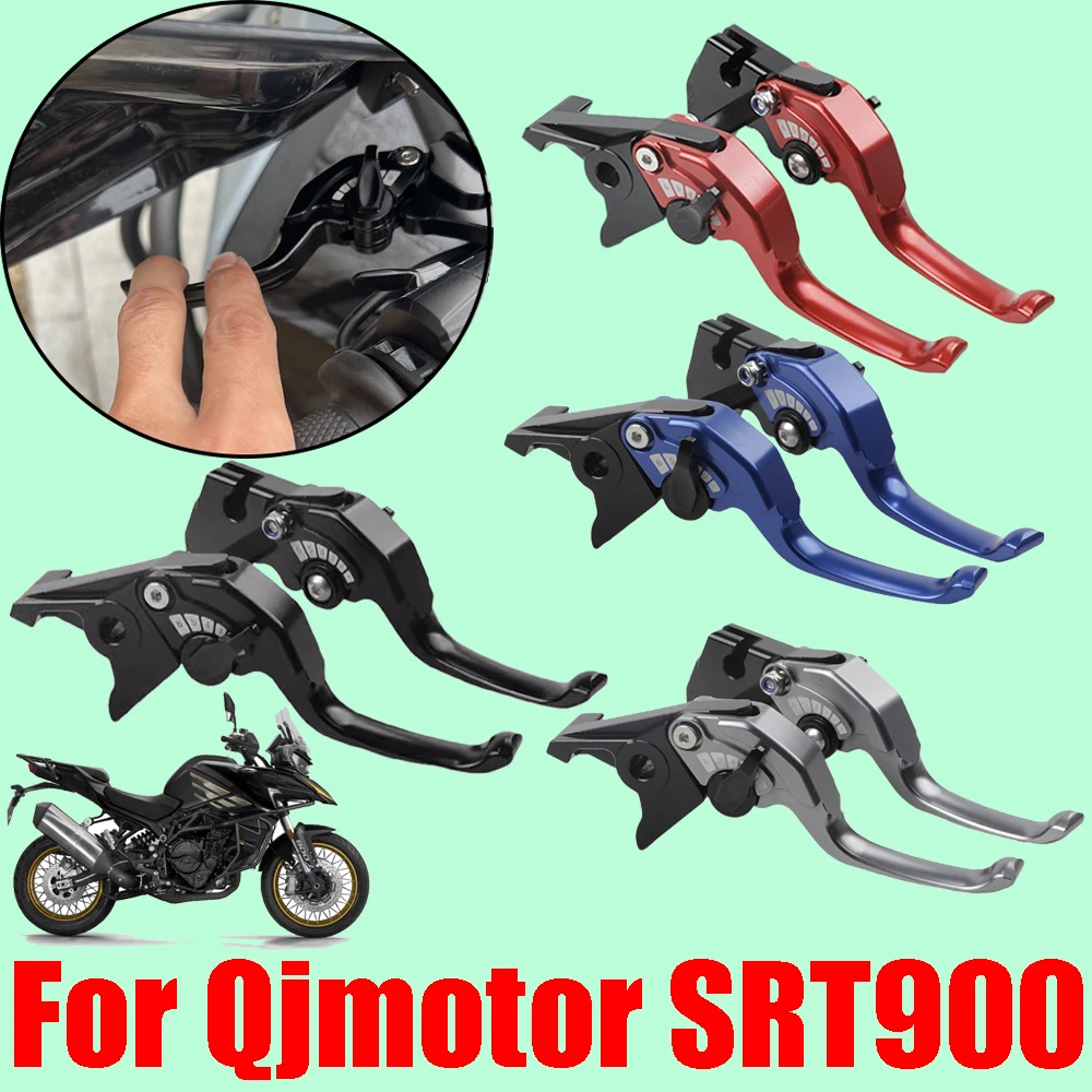 

For Qjmotor QJ SRT 900 900SX 900X 900S SRT900 SRT900SX Motorcycle Accessories Two Finger Brake Clutch Lever Handle Short Lever