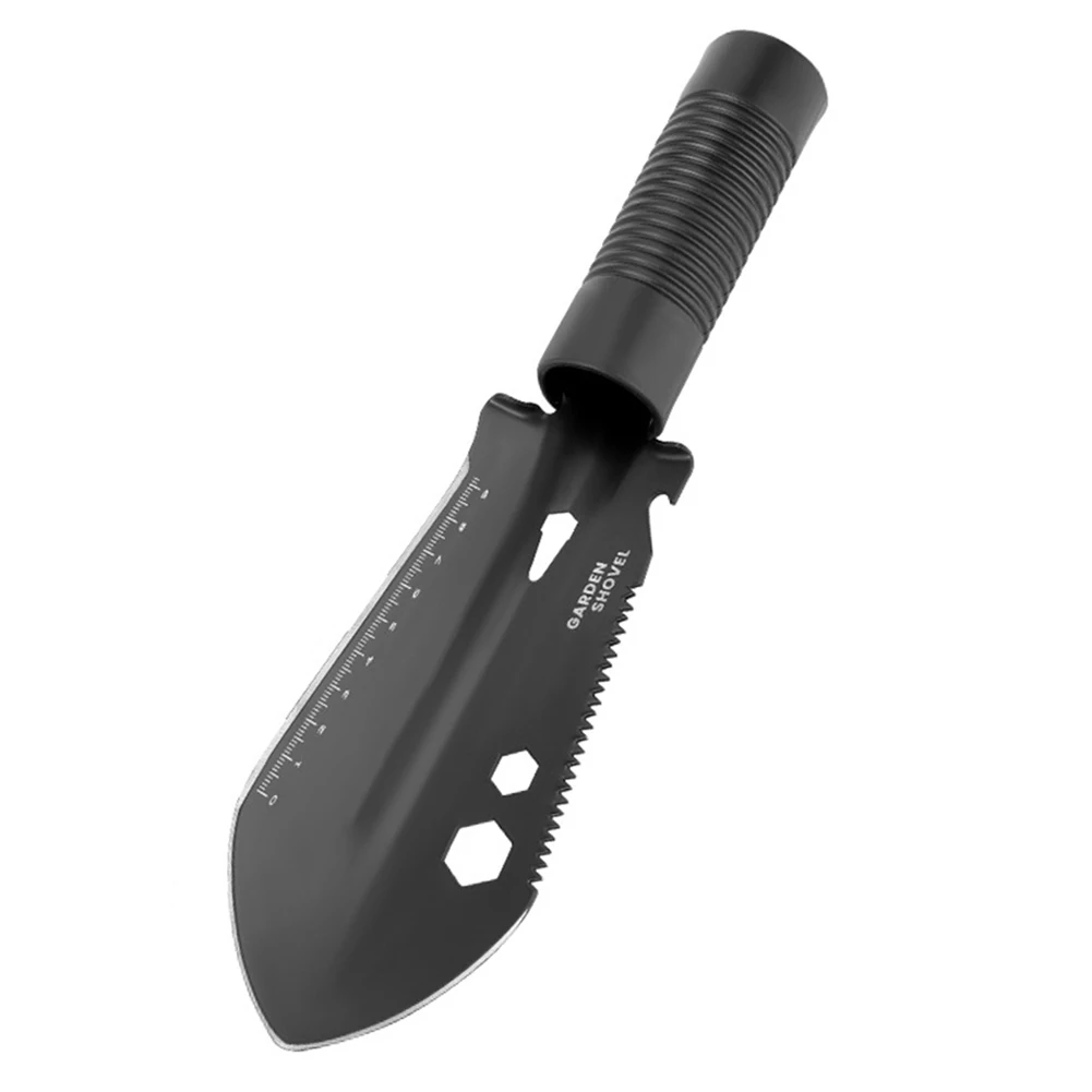 

8-функциональная походная лопата, садовая лопата со шкалой, портативный уличный гаечный ключ, пила, садовые инструменты, высококачественная замена