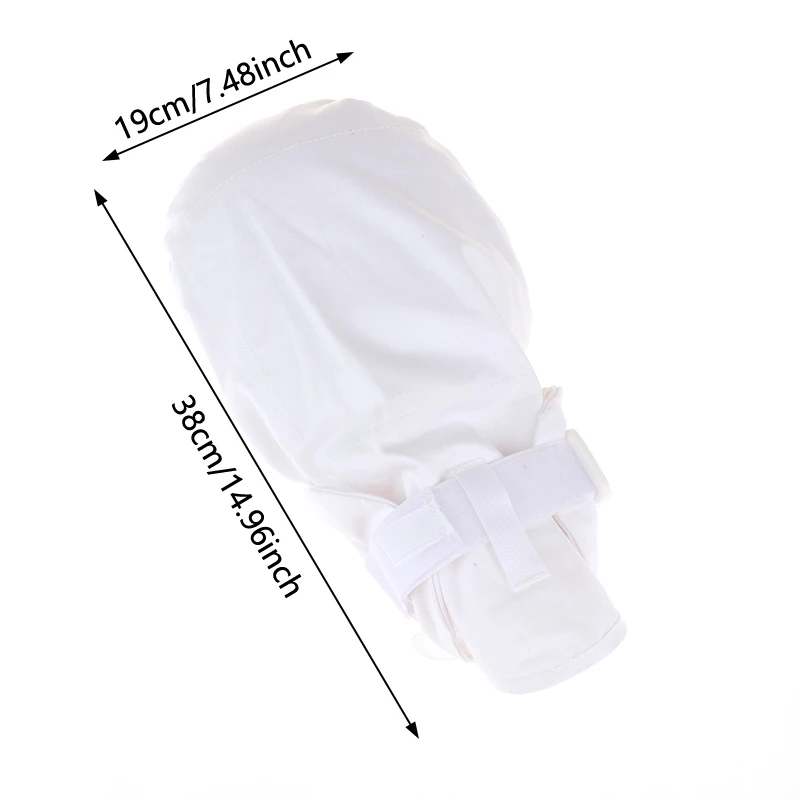 Hand Control Mitts Dementia Anti-Scratch Wrist Fixation Restraint Gloves Wrist Strap For Patients Woman Man Elder Prevent Injury