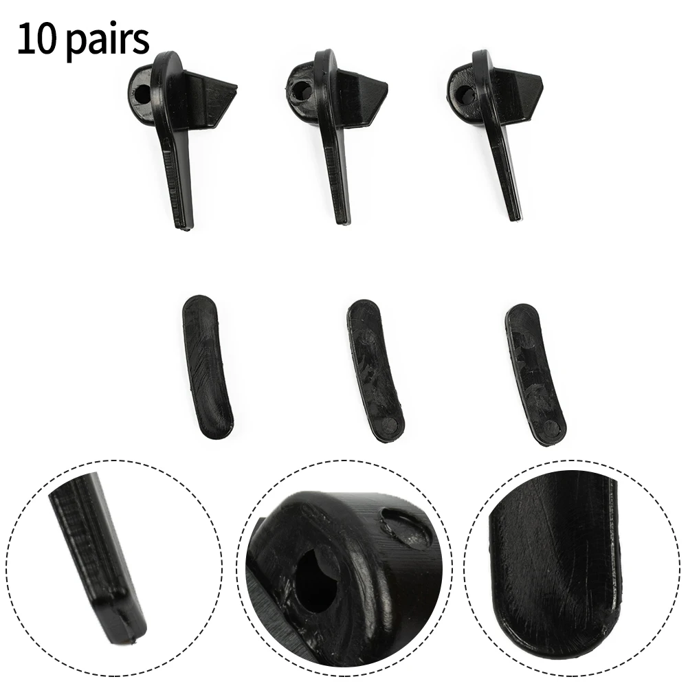 10 Pairs Tire Changer Mount Demount Bird Head Bead Breaker Tyre Disassembly Tool Bird Head Protective Pad Tire Changer Tool