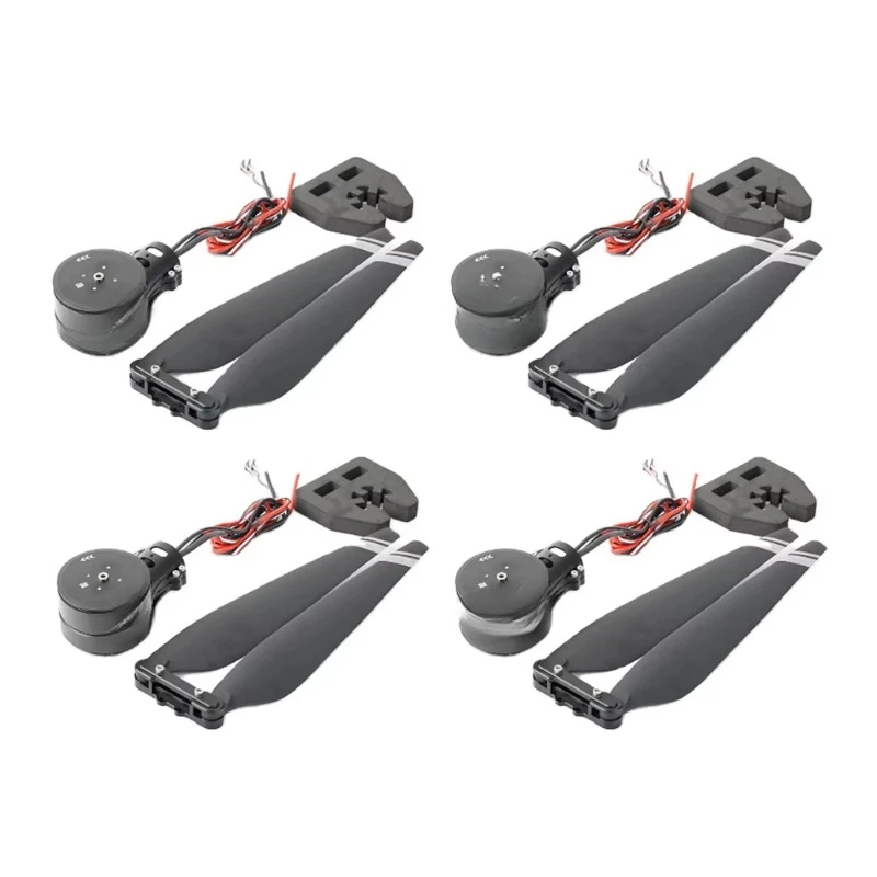 4 Hobbywing x8 motor power packs with integrated electrical and mechanical control plant protection  power system