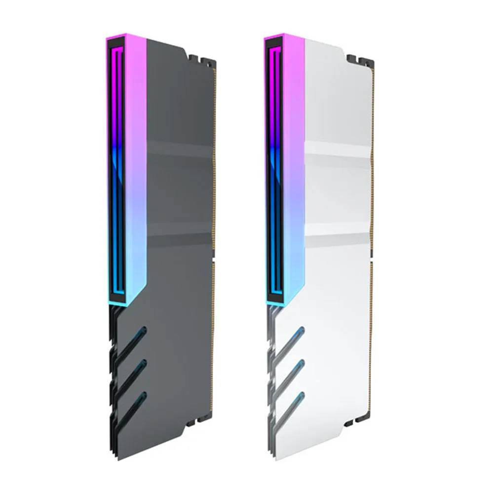 

Memory Module Radiator DDR4 DDR5 Memory Module Heatsink 5V 3PIN ARGB AURA Sync Aluminum Alloy Heat-resistance for Computer