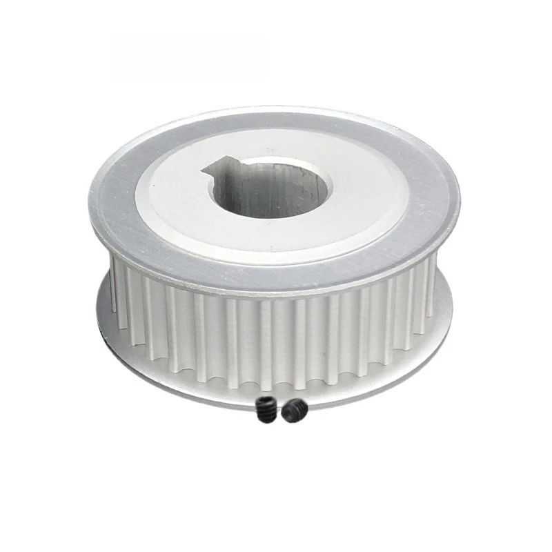 For Aluminum Alloy Synchronous Pulley Width 15mm Synchronous Pulley 5M32 Tooth with Synchronous Belt Drive Pulley High Precision
