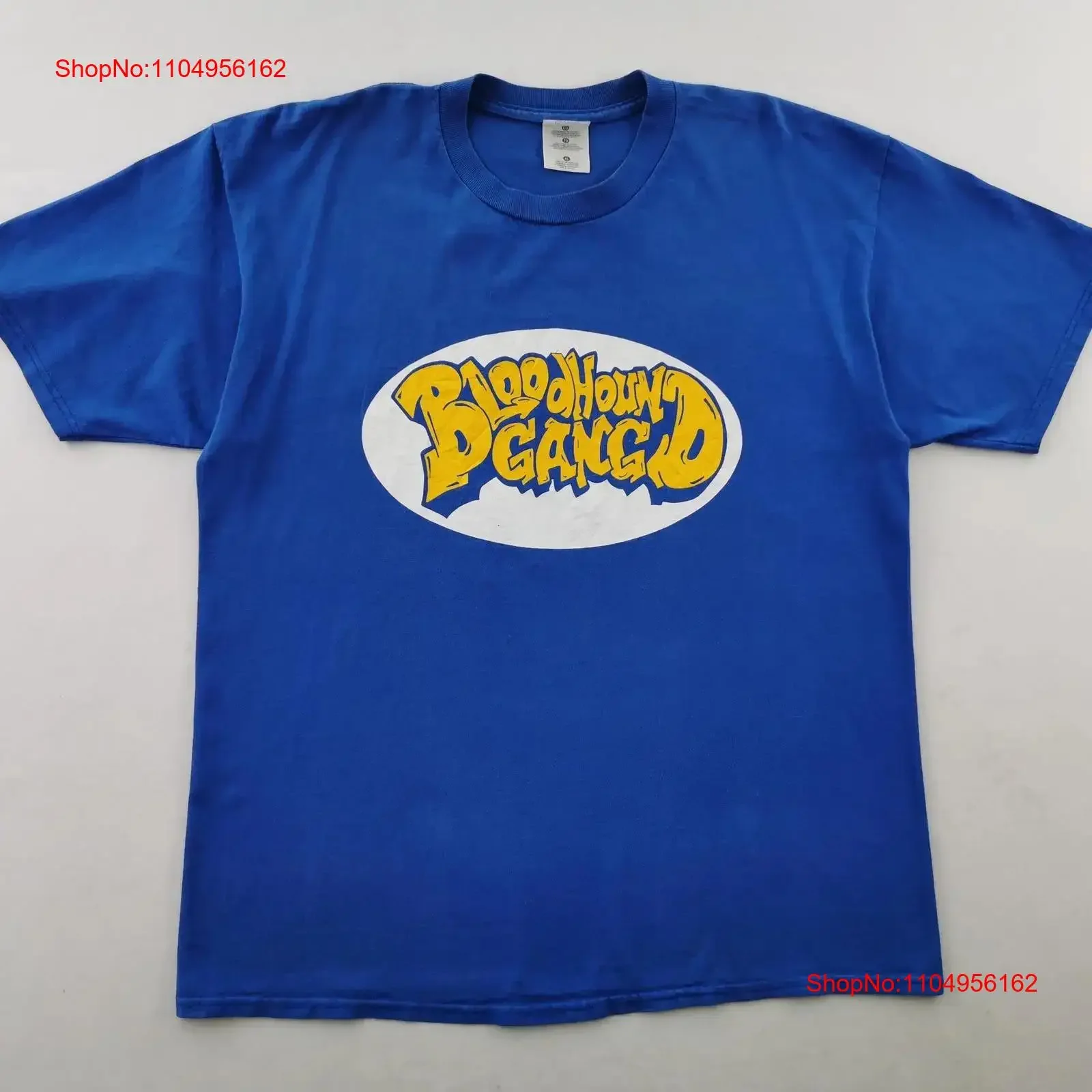

Футболка Bloodhound Gang, рок-группа, размер XL, винтажная стираная дизайнерская одежда, растянутая повседневная мужская мягкая дышащая модная унисекс