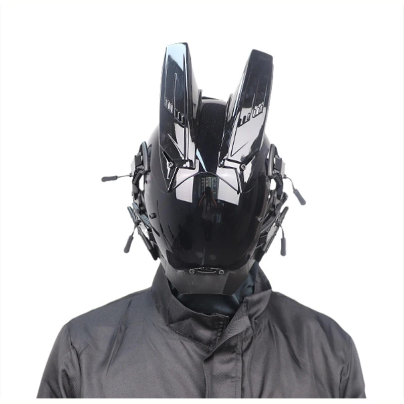 

Cyberpunk Mask Cosplay Role Playing Prop Cool Personalized Mechanical Masks Music Festival Halloween Party Dress Up